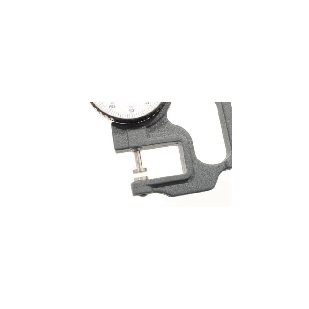Trade Shop - Micrometro Spessimetro A Leva Con Quadrante Analogico A Lancetta 0-10 X 30 Mm -