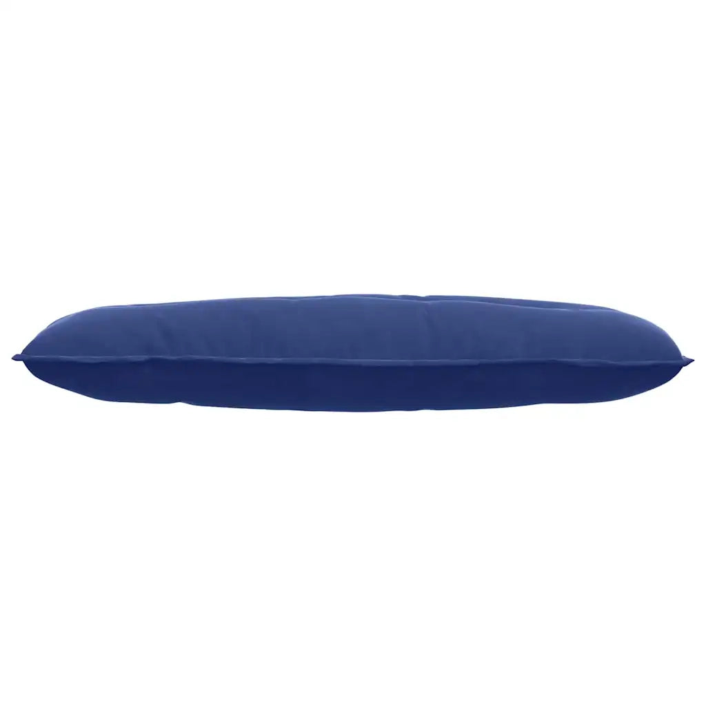 Cuscino per Schiena Blu Polizia 120 x 50 cm Tessuto in Cords