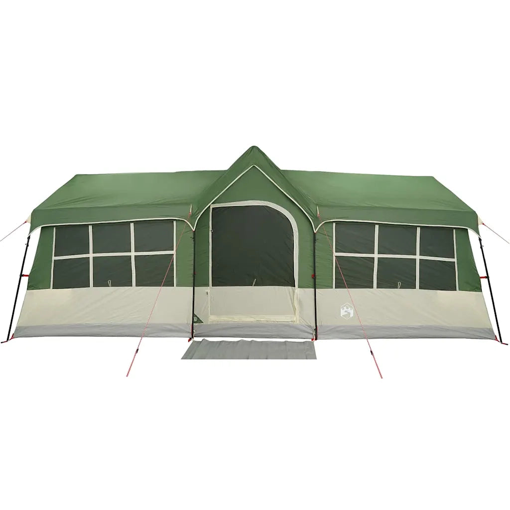 Tenda Familiare con tetto Verde e beige 622 x 295 x 238 cm 4100700