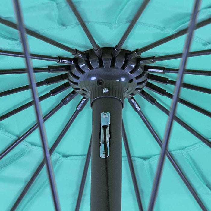 Ombrellone da Giardino Ø240xH236 cm Atlanta azzurro