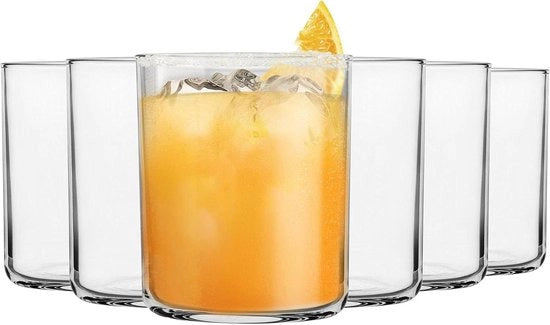 Tumblers per Cocktail di Whisky - 280ml - Translucidi - Pacchetto da 6
