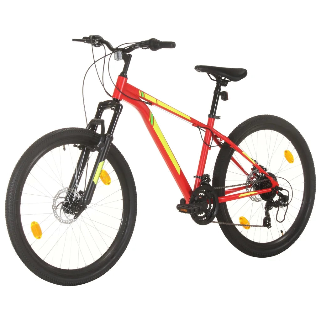 Mountain Bike 21 Speed 27,5" Ruote 38 cm Rosso 3067216