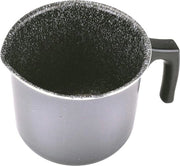 Mellessiere in alluminio, nero, 12 cm