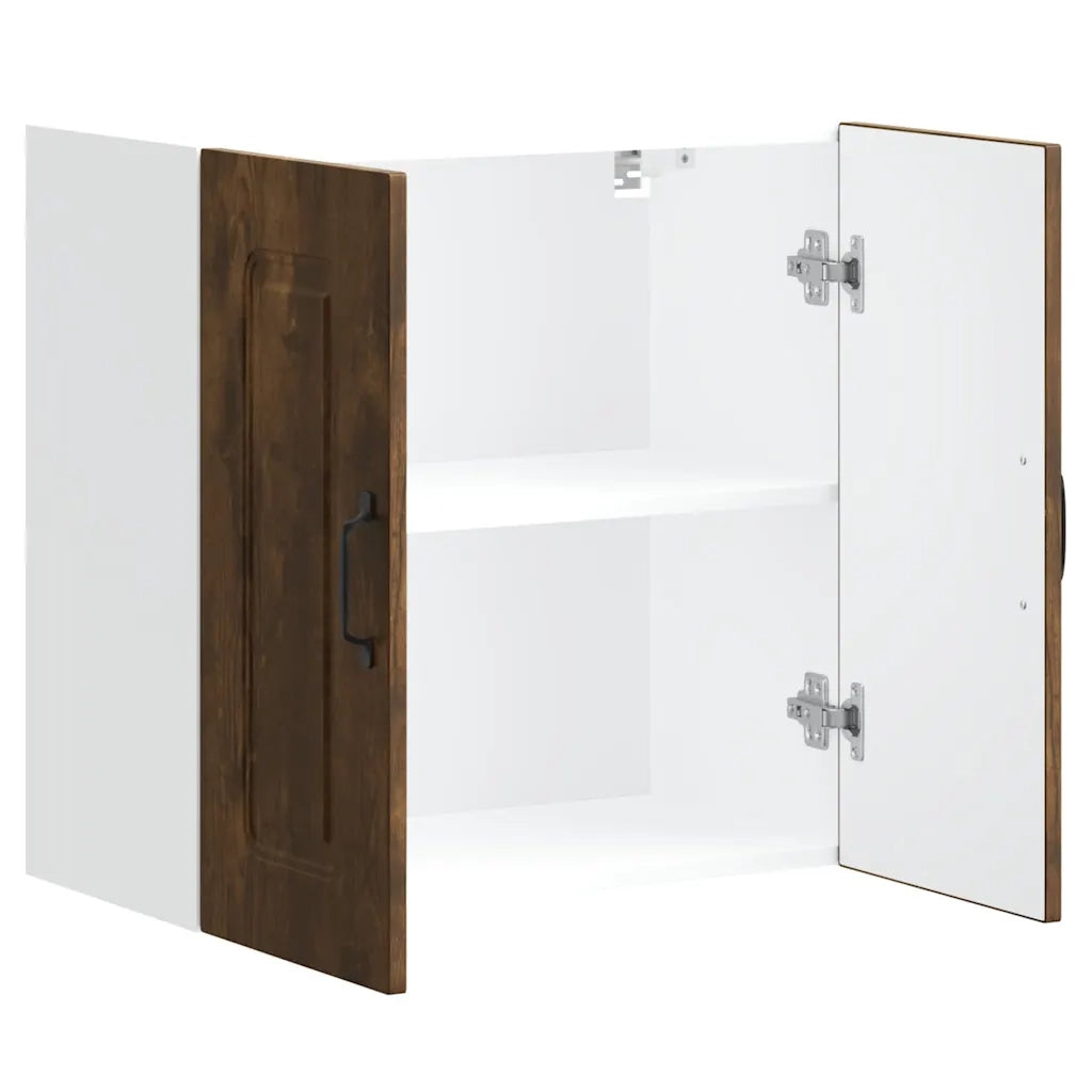 Pensile da Cucina Kalmar Rovere Fumo in Legno Multistrato