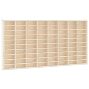 Vetrina da collezione in legno con 80 scomparti 80x4,5x40,5cm CFW6862168