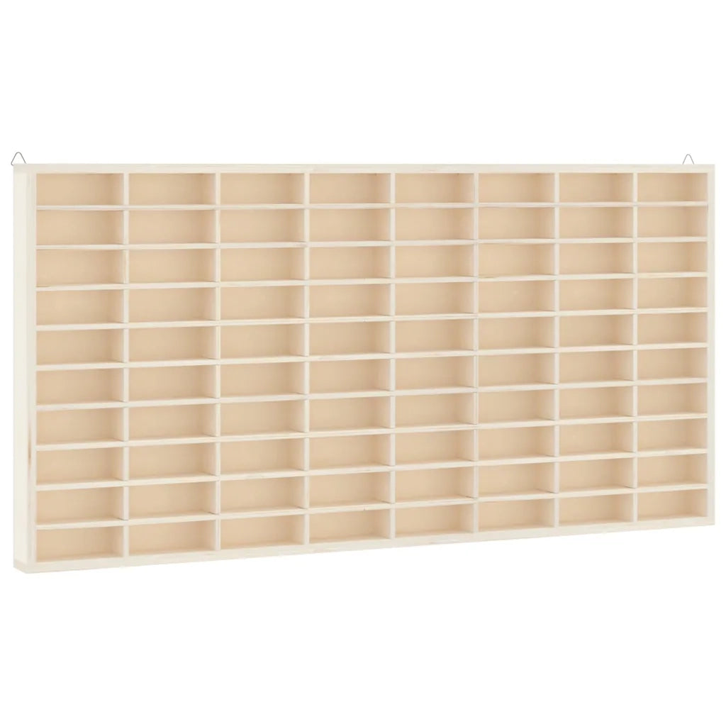 Vetrina da collezione in legno con 80 scomparti 80x4,5x40,5cm CFW6862168