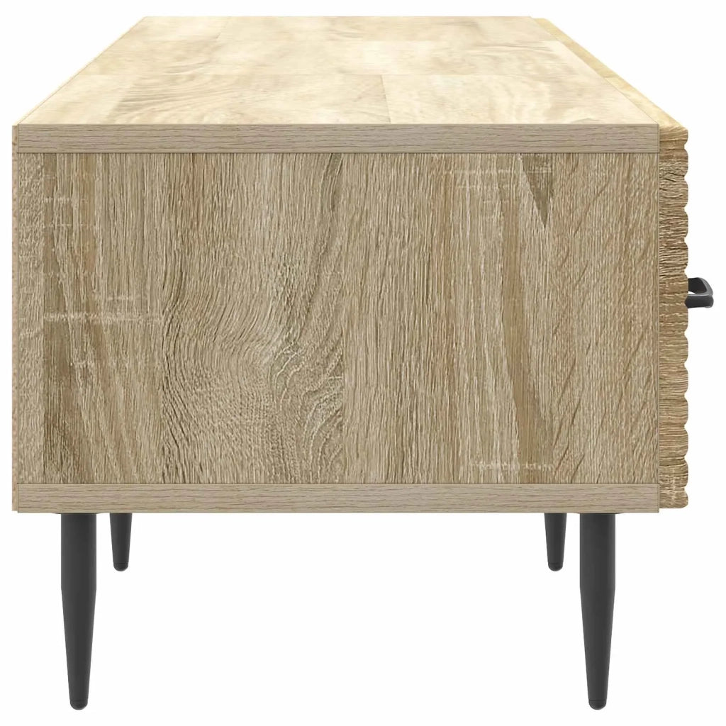 Mobile TV Rovere Sonoma 147 x 34,5 x 30 cm Legno ingegnerizzato 894937