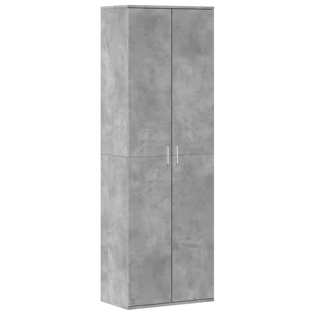 Credenza Grigio Cemento 60x35x180 cm in Legno Multistrato 3276668