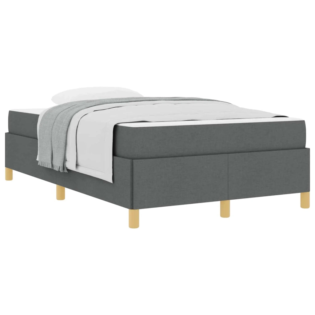 Struttura del letto-Giroletto Grigio scuro 120 x 190 cm Tessuto 941893