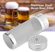 Filtro per Birra da 300 Micron - In Acciaio Inossidabile - Sostenibile - Per Caffè/Vino - 7 x 18 cm - Leggero - Filtro per Birra
