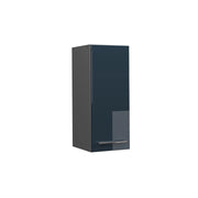 Pensile da cucina Fame-Line Blu scuro lucido/Antracite 30 cm Vicco