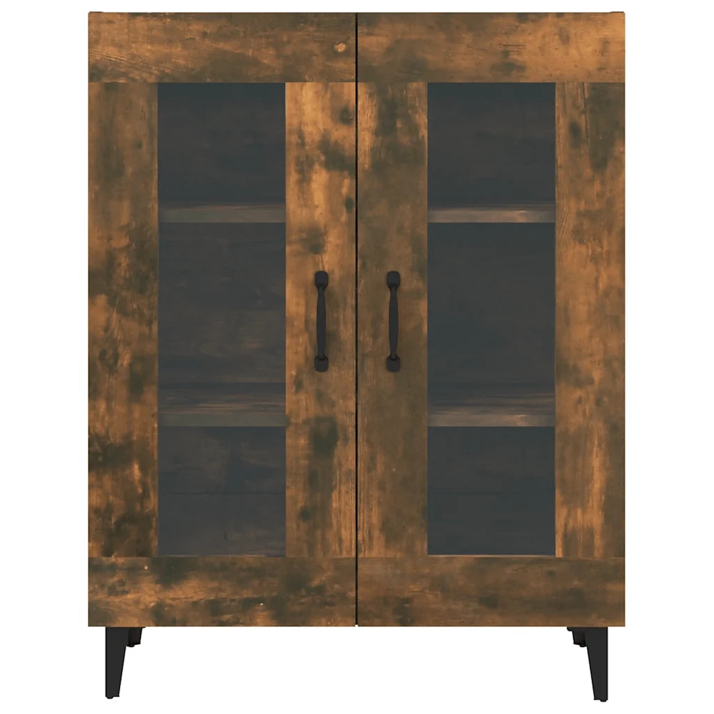Credenza Rovere Fumo 69,5x34x90 cm in Legno Multistrato cod mxl 20425