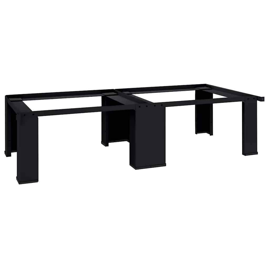 Pedestallo per Lavatrice 2 pz Nero 127 x 54,5 x 32,5 cm CFW2042017