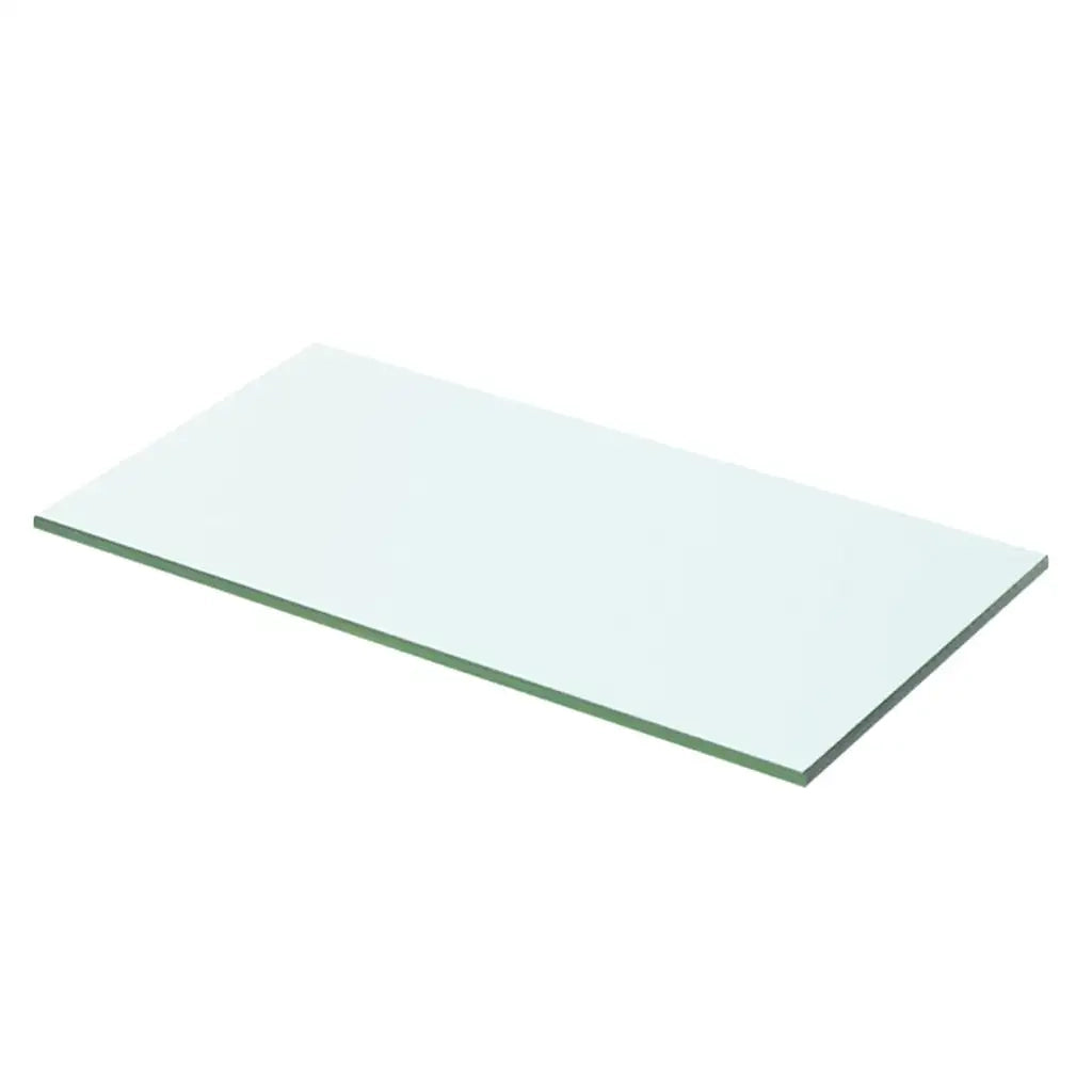 Mensole in Vetro Trasparente 2 pz 50x20 cm