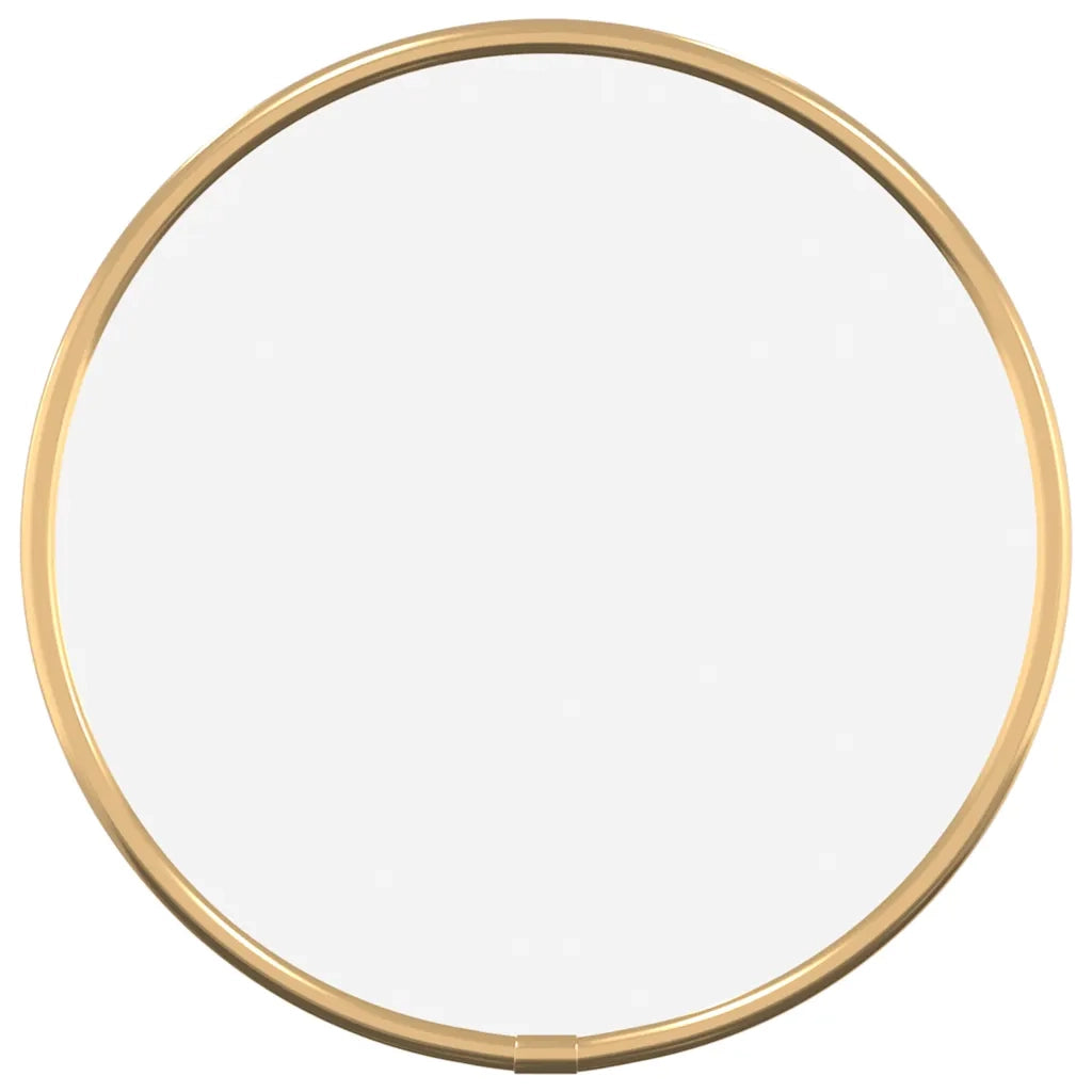 Specchio da Parete Dorato Ã˜ 20 cm Rotondocod mxl 119517