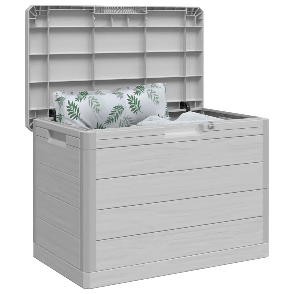 Contenitore Cuscini Grigio 77,5x44,5x53 cm in Polipropilene 366603
