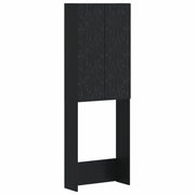 Mobile Bagno DELFT Nero 66 x 25,5 x 190 cm Legno ingegnerizzato 897136