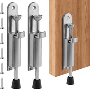 Stoppiature di sicurezza per porte - Impermeabili al vento - Blocco di sicurezza - Zincatura - Antiscivolo - Installazione facile - Resistente all'ossidazione - 2 pezzi
