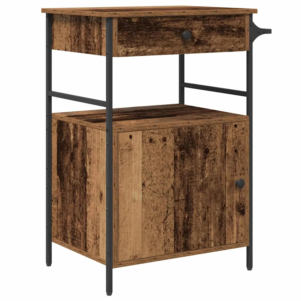 Carrello da Cucina Legno vecchio 56 x 43 x 89,5 cm CFW5267473