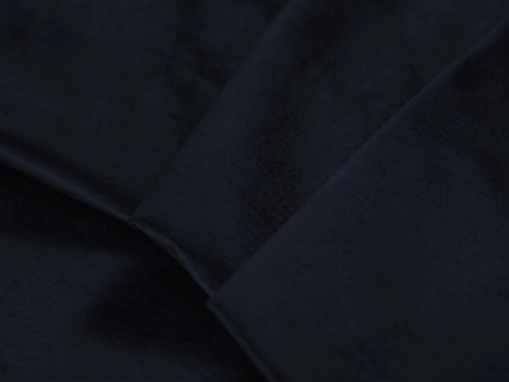 Cosmopolitan Design - Divano convertibile angolare destro con contenitore "Clinton" 5 posti in velluto blu scuro 