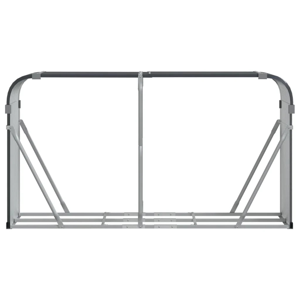 Portalegna 180 x 45 x 100 cm acciaio zincato antracite 02_0043763