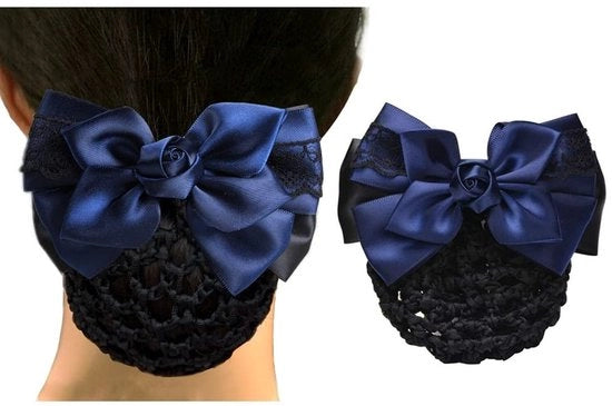 Copricapo per capelli - Copertura per chignon - Snood - Arcata di seta - Accessori capelli - Decorativo - Adatto per personale - Accessorio capelli