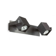 Lampada Da Parete Mouse Ap2 Nero Ideal-Lux