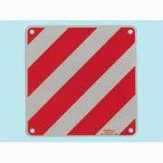 Cartello Carico Sporgente a norma in alluminio Rifrangente classe 2 - 50x50 cm