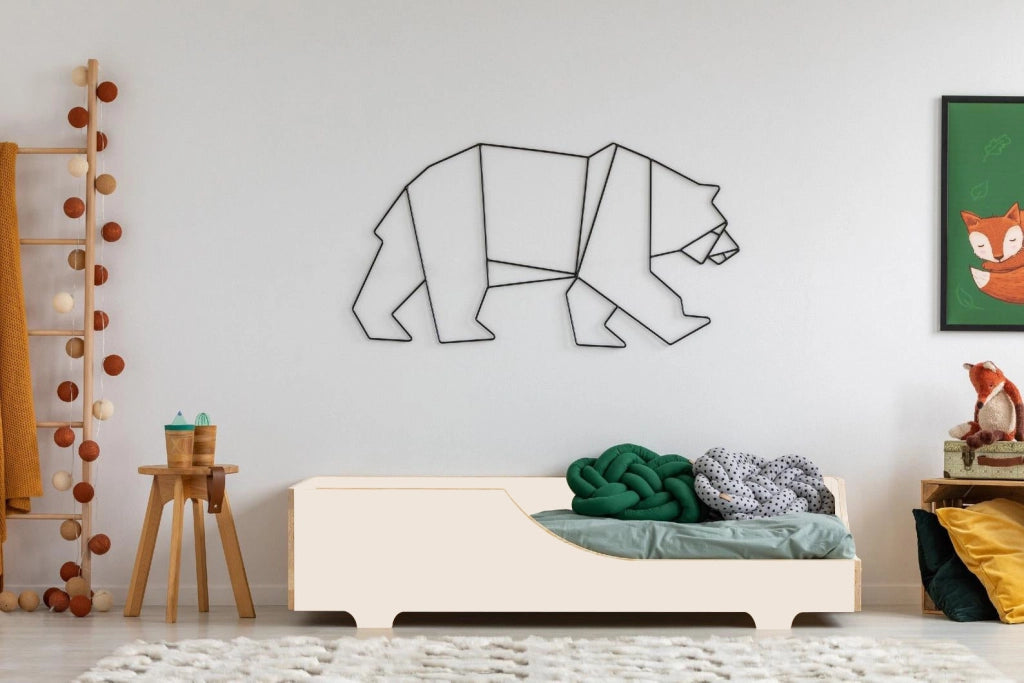 Lettino Montessori SCIVOLO bianco 160 x 80 cm