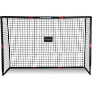 Porta da Calcio per Allenamento da Esterno Rete Rivestita Antiurto 240x160x85 cm