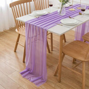 Tavolo da lavoro chiffon blu 300cm x 70cm tavolo da lavoro impermeabile lavabile