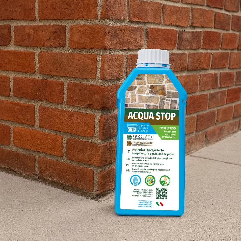 Protettivo idrorepellente traspirante protezione umidità acqua stop 1 litro
