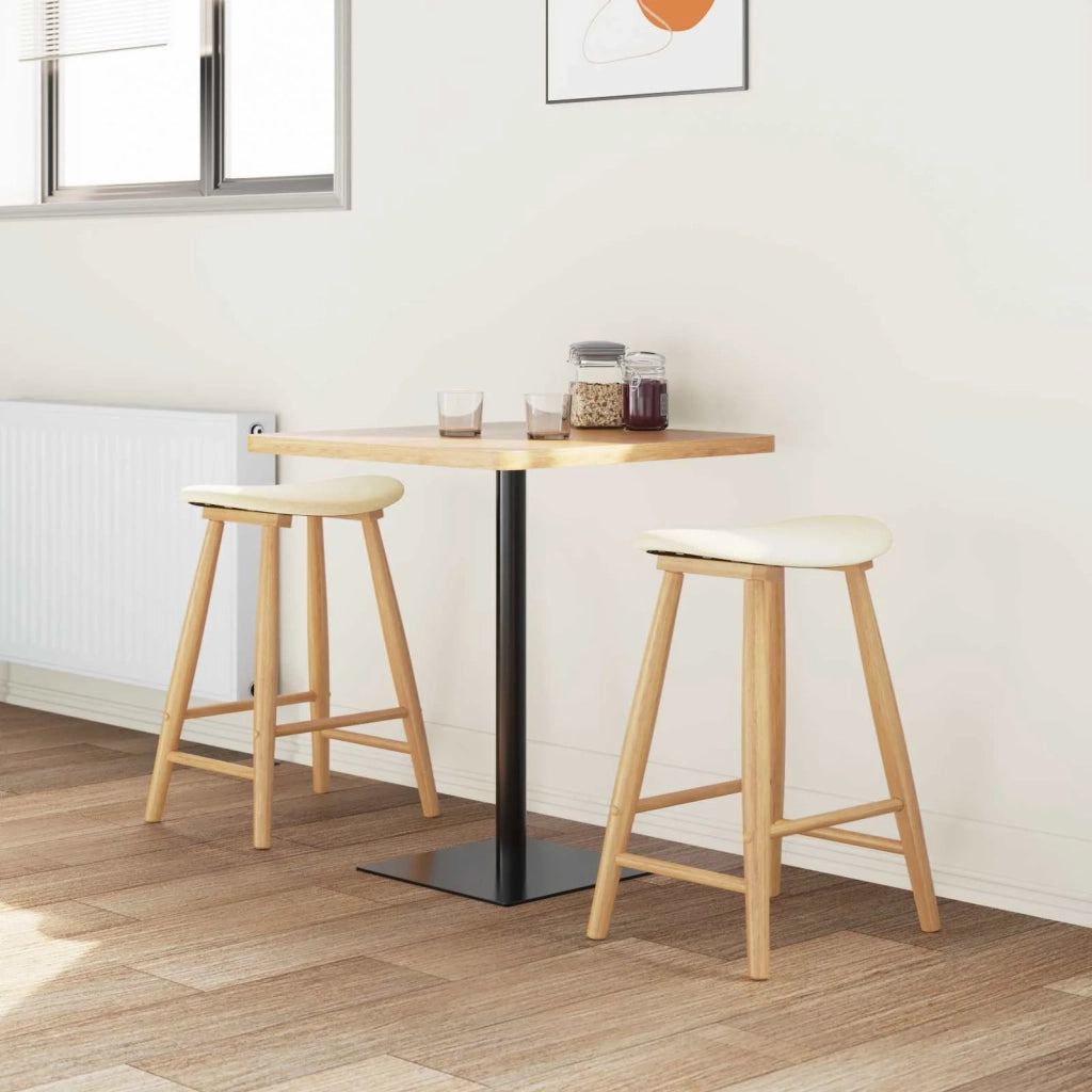 Sedie da pranzo 2 pcs Naturale 46 x 37 x 63 cm 42020458