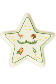 PIATTO A FORMA DI STELLA 34 CM LINEA NATALIZIA