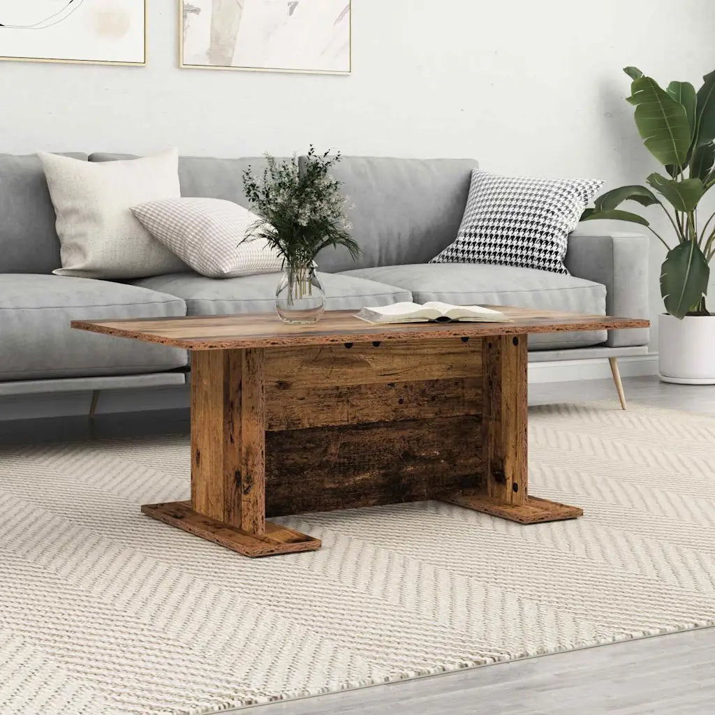 vidaXL Tavolino da salotto Legno vecchio 103,5 x 60 x 40 cm