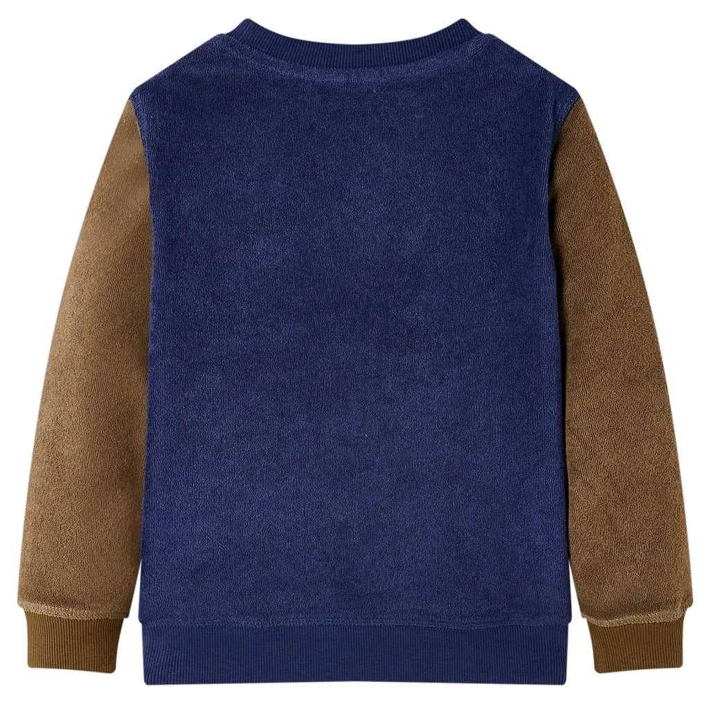 Felpa da Bambino Blu Marino 92 13444