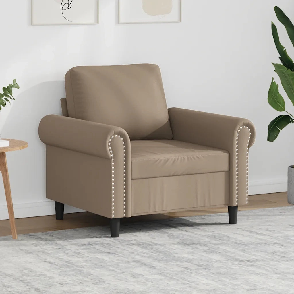Poltrona-Divano Sedia Cappuccino 60 cm in Similpelle 484336