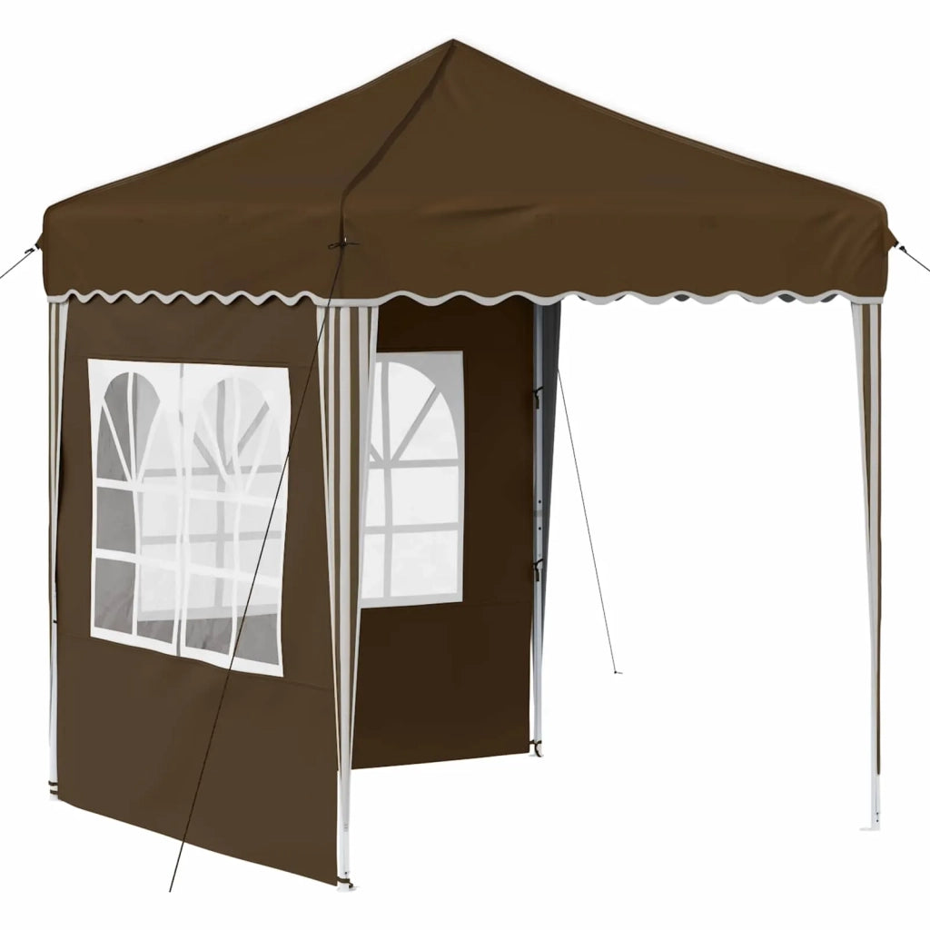 Tenda per feste a pop-up Marrone 195 x 195 x 245 cm 42019731
