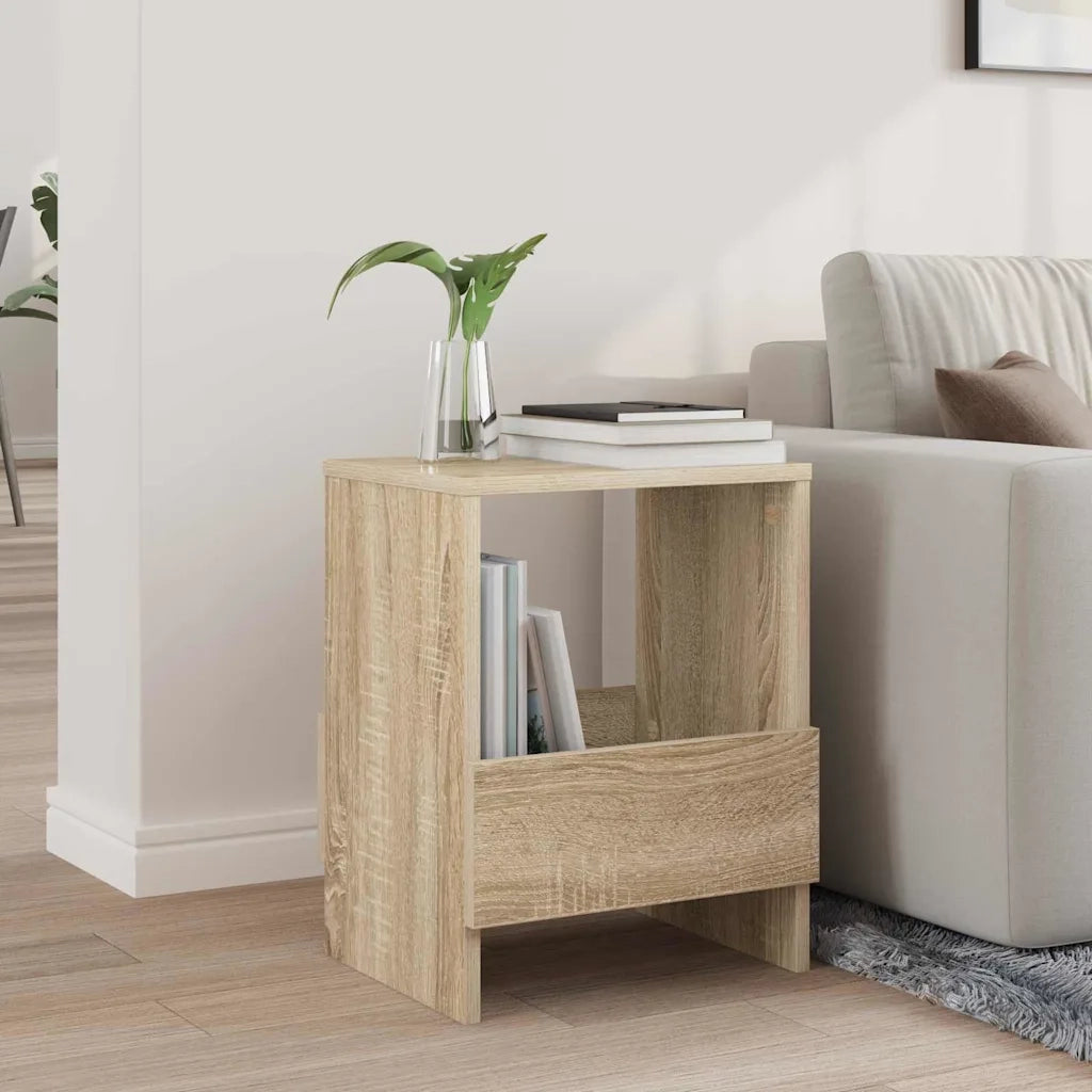 Scaffale per riviste Rovere Sonoma 35 x 30 x 45 cm CFW4694381