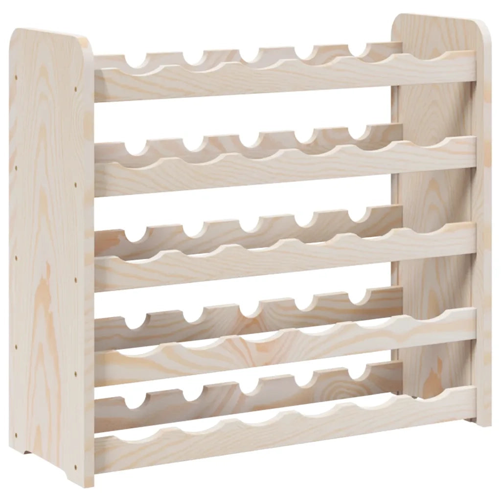 Portavini 67,5x25x60 cm in Legno Massello di Pino CFW2331145