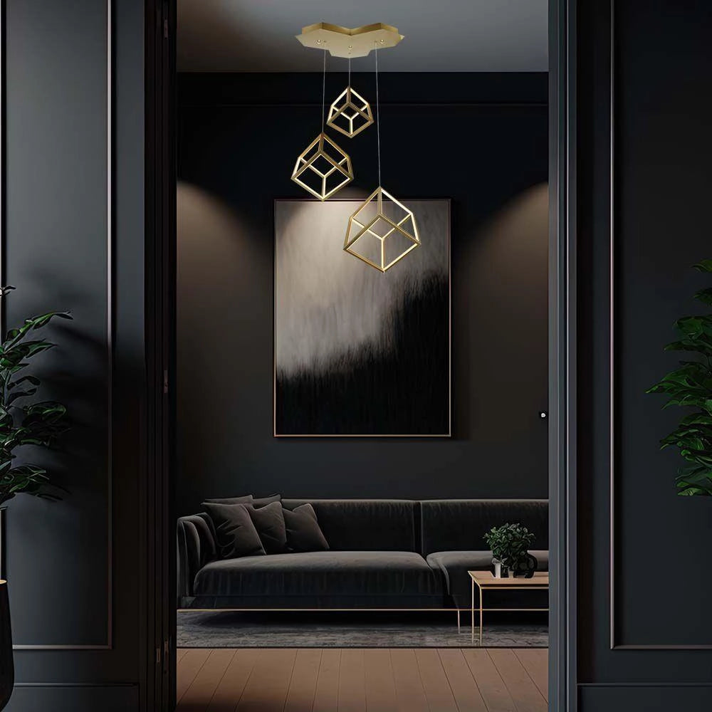 Lampada sospesa LED dimmerabile V-TAC VT-7920 oro 3000K