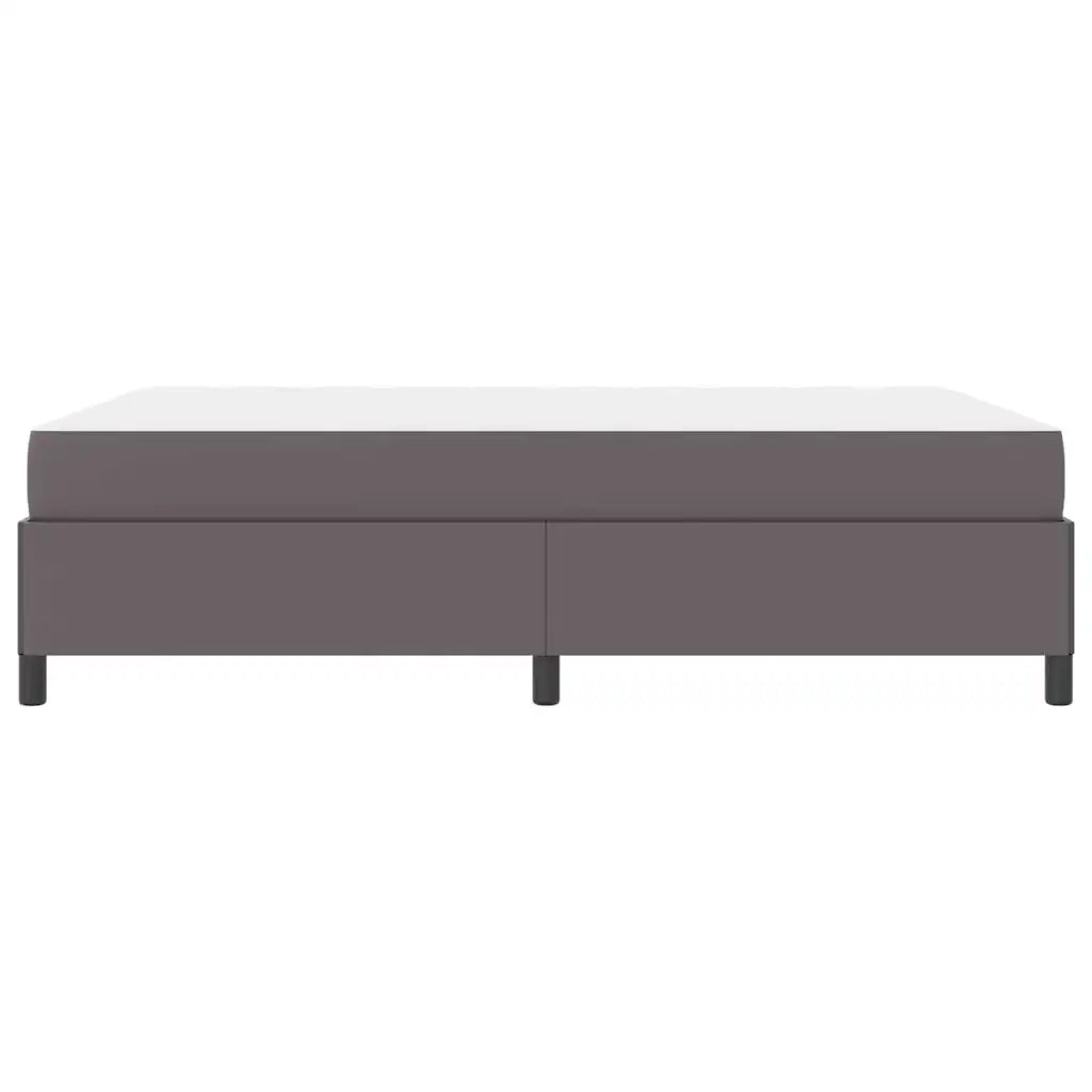 Struttura del letto con materasso Grigio 160 x 200 cm Tessuto 3399012
