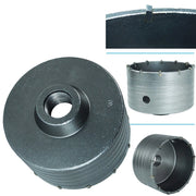 Trade Shop - Fresa Carotatrice A Tazza 80 Mm Per Muro Frese Pietra Calcestruzzo Cemento -