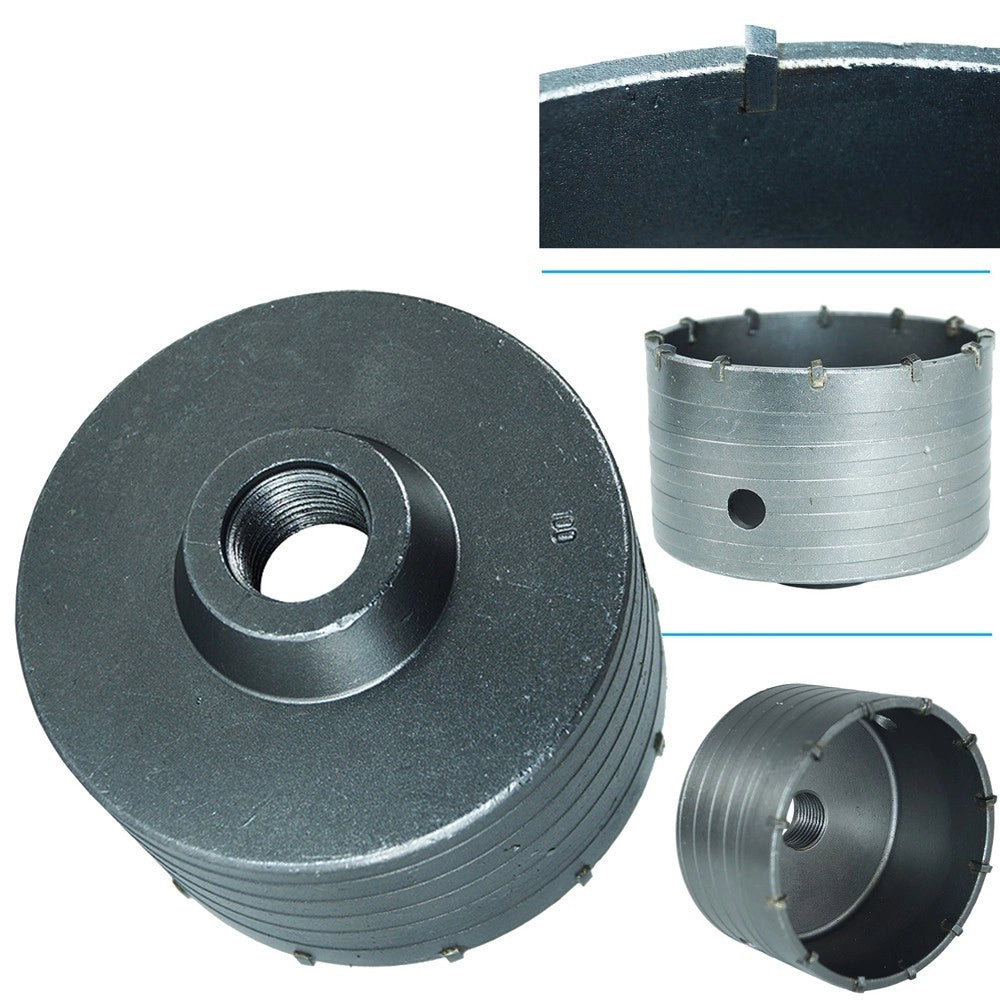 Trade Shop - Fresa Carotatrice A Tazza 80 Mm Per Muro Frese Pietra Calcestruzzo Cemento -