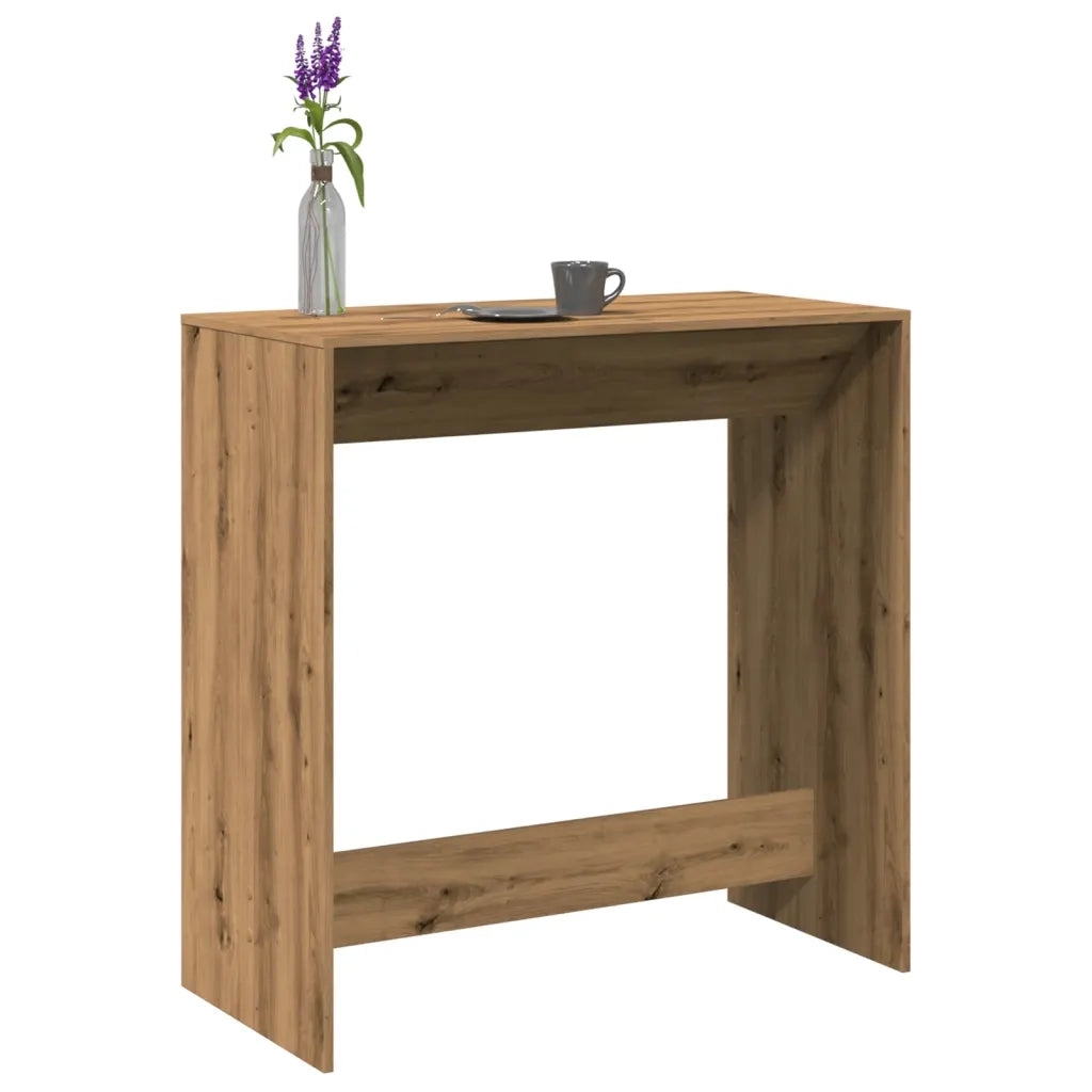 Tavolo Bar Rovere Artigianale 102x50x103,5 cm Legno Multistrato 854435