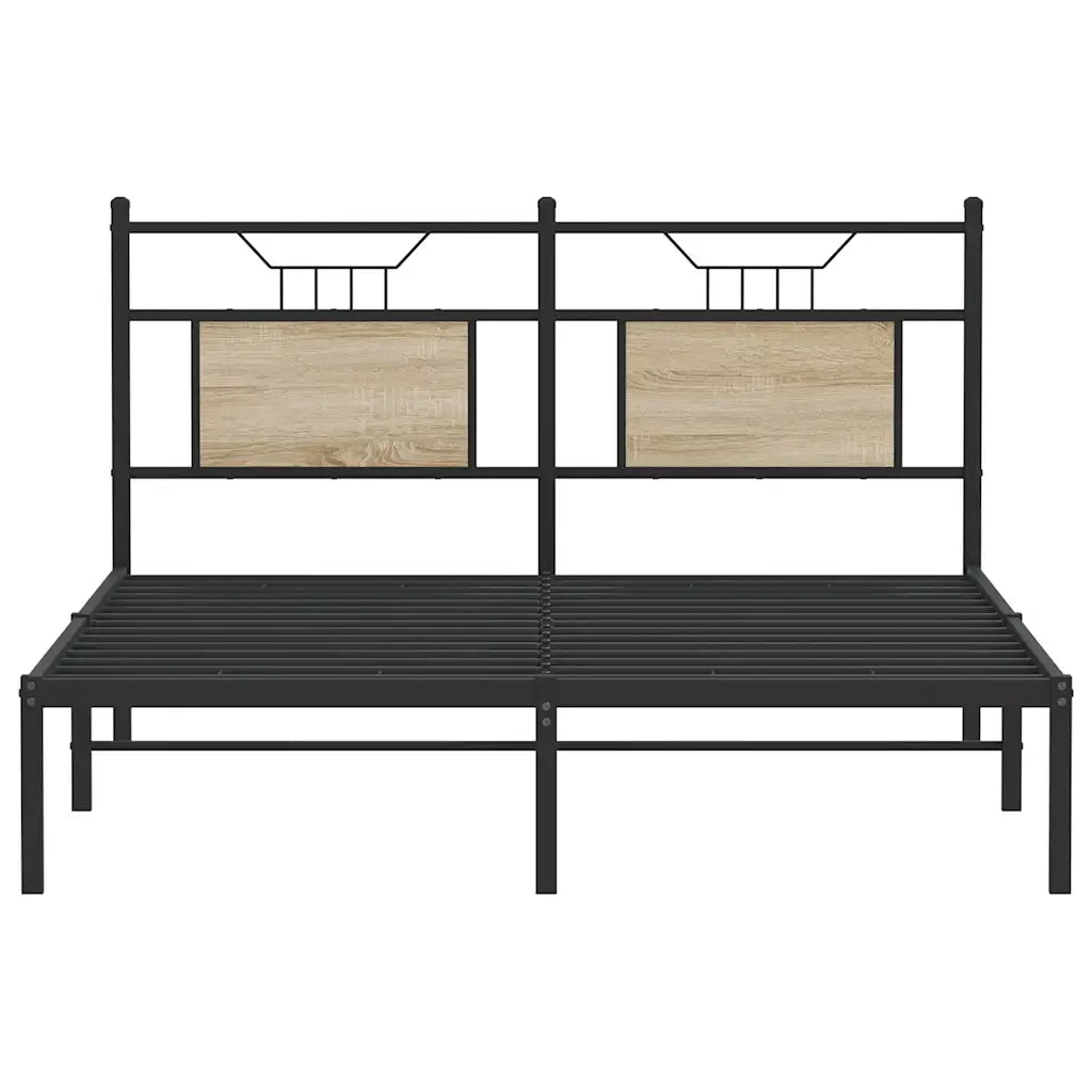 Giroletto senza Materasso Rovere Sonoma 150x200cm in Truciolato 4106794