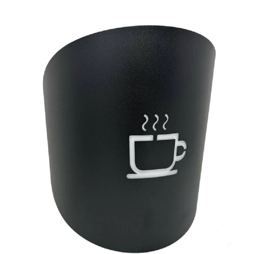Trade Shop - Applique A Parete Con Raffigurazione Tazza Del Caffè Lampada Attacco G9 Ip20 Aq45 - Nero