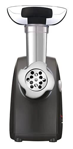 Moulinex ME472832 tritacarne 2000 W Nero, Acciaio inossidabile