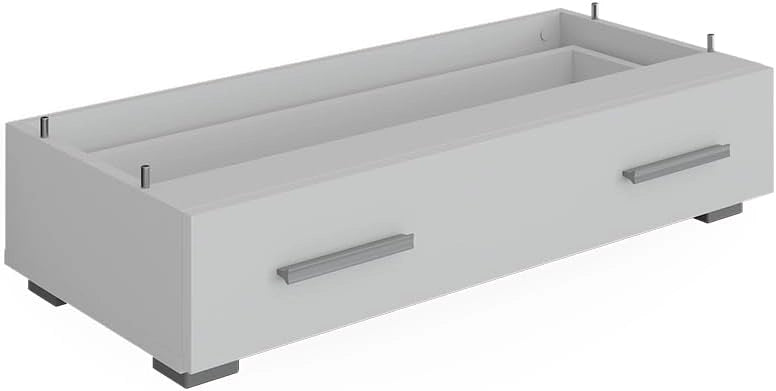 Modulo aggiuntivo Frank, Bianco, 80 x 17.4 cm con cassetto, adatto per l'ampliamento di armadi multifunzione