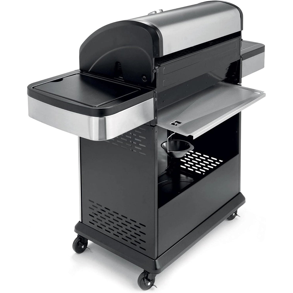 BARBECUE A GAS 4 FUOCHI+FORNELLO LATERALE BBQ COPERCHIO INDIANAPOLIS 5 OMPAGRILL